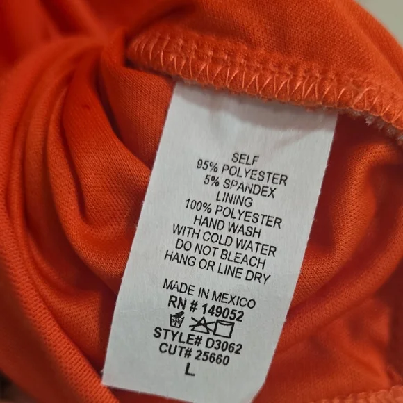 Fashion Nova Vibrant Orange Long Sleeve Dress - Picture 10 of 14